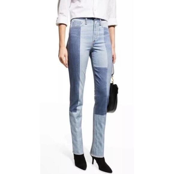 Rag & Bone Stretch Miramar Nina Cigarette Jean Pants – Bryon Wash, Size 27, NWOT - Picture 1 of 14